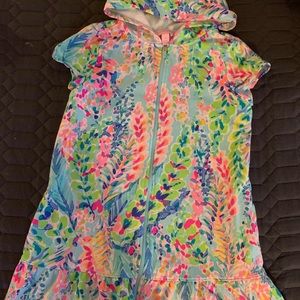 Girls Lilly Pulitzer Swimsuit Coverup - 8/10